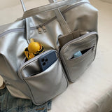 Ciing Fashion Travel Bags for Women Large Capacity Sports Bag Waterproof Male Weekend Travel Bag Men Messenger Bag Luggage Bag