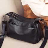 Ciing Genuine Leather Fashion Small Crossbody bags for women Shoulder Messenger Bag Luxury Handbag Women's Bag Female Purse Tote Bags