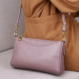 Ciing Genuine Leather MINI Clutch bag Fashion Small Crossbody Bags For Women Luxury Handbag Ladies Shoulder Bag Clutch Purse