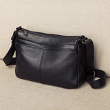 Ciing Genuine Leather Crossbody Bags for women Luxury Handbag Fashion Ladies Shopping Purse Totes Shoulder Bag Female Messenger Bags
