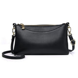 Ciing Genuine Leather MINI Clutch bag Fashion Small Crossbody Bags For Women Luxury Handbag Ladies Shoulder Bag Clutch Purse