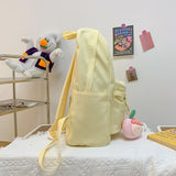 Ciing New Fashion Cute Girl Backpack Summer Bookbag Rucksack for Teens Schoolbag Waterproof Kawaii Candy Color Lady Mochila