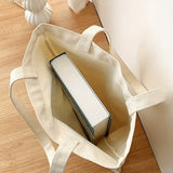 Ciing 1 pc Life Gose on Printed Fashion Casual Tote Bag Reusable Fashion Backpack Multifunctional Handbag Flower Canvas Shopping Bag
