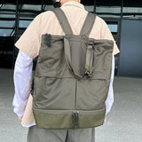 Ciing Large Capacity Unisex Backpack Nylon Waterproof Sports Bag Women And Men Casual Travel Backbag Trend School Bags Leisure Handbag