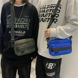 Ciing Casual Men Crossbody Bags Summer New Fashion Solid Color Unisex Shoulder Bag High Quality Nylon Messenger Bag
