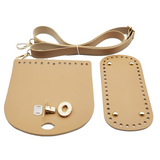 Ciing Leather Bag Strap Handmade Handbag Woven Set High Quality Bag Bottoms With Hardware Accessories for DIY Shoulder Handbag