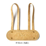 Ciing 7pc Set Handmade Bag Bottom Flap Cover Hardware For Bags DIY HandBag Shloulder Straps For Knitting Bags Handbag Crossbody Bags