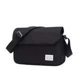 Ciing Men Small Oxford Shoulder Messenger Bags Solid Leisure Satchels Crossbody Fashion Street Bags for Male Cross Body Casual