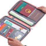 Ciing Travel Wallet Family Passport Holder Creative Waterproof Document Case Organizer Travel accessories Document Bag Cardholder