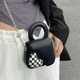 Ciing Fashion Crossbody Messenger Bag For Women Advanced PU Leather Shoulder Bag Heart Coin Purse Female Small Handbags