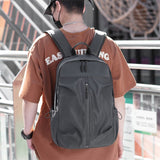 Ciing New Backpack Men Large Capacity Lightweight Waterproof Travel Backpack Business Computer Bag Leisure Simple Schoolbag