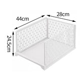 Ciing Stackable Wardrobe Drawer Units Organizer Clothes Closet Storage Boxes Shelves Plastic Divider Board Cube Toy Snacks Containers