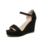 Ciing Wedge Sandals Summer Woman Shoes Super-high Heel Platform Flat Sandal Women's Luxury Comfortable Elegant Gladiator