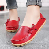Ciing Shoes for Women Moccasins Flats  Woman Loafers Genuine Leather Female Shoes Slip On Ballet Nurse Women's Shoes Plus Size 2024