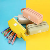 Ciing Hot Sale Colorful Large Capacity Pencil Cases Bags Creative Korea Fabric Pen Box Pouch Case School Office Stationary Supplies
