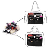 Ciing New Women Make up Organizer Felt Insert Bag For Handbag Travel Inner Purse Portable Cosmetic Bags Fit Various Brand Bags