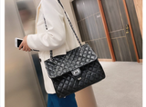Ciing Brand designer handbags new Korean version of large-capacity rhombic chain shoulder bag fashion all-match messenger bag