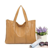 Ciing New Fashion Leather Women's Handbag British Retro College Style Large Capacity Multifunctional High Quality Design
