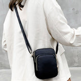 Ciing Fashion Women Crossbody Zipper Mobile Phone Shoulder Bag Lady Female Multifunction Handbag Wrist Purse New Hot