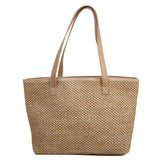 Ciing Summer Women's Tote Bags Leisure Straw Woven Handbags Beach Travel Bags Women's Handbags Shopping Bags