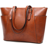 Ciing 100% Genuine Leather Women Handbags New Female Bag Large Capacity Ladies Shoulder Handbag Diagonal Fashion Wild Bag