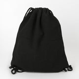 Ciing Canvas Bag Shoulders Drawstring Bundle Pockets Custom Shopping Student Backpack Bag Cotton Pouch For School Gym Traveling
