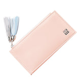 Ciing Brand Designer Tassel Wallet Women Fringe Element Female Wallets Clutch Long Style Credit Card Purse Ladies High Quality