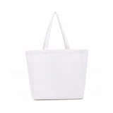 Ciing Cotton Canvas Women Shoulder Bag Grocery Foldable Eco Handbags Casual Reusable Shopping Bag Lady Tote Bags Large