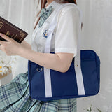 Ciing Japanese College Student Bags School Bag JK Commuter Bag Briefcase Anime Cospaly Costume Shoulder Tote Bags Messenger Handbags