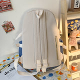 Ciing Fashion Women Backpack Kawaii Canvas Leisure Travel Bag Rucksack Bookbag for Teenager Girl Schoolbag Laptop Mochila