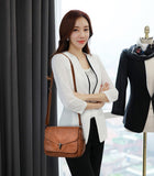 Ciing Women Fashion High Quality Leather Handbag Purses Female Retro Shoulder Crossbody Messenger Bag Luxury Designer Sac for Ladies