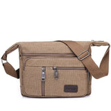 Ciing Men Canvas Shoulder Bags Casual Tote Travel Men's Crossbody Bag Luxury Messenger Bags Fashion High Quality Handbag