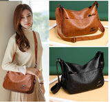 Ciing New Fashion Soft Leather bags women shoulder Bags Luxury Handbags Women Bag Designer Crossbody Bags for Women Messenger Bag