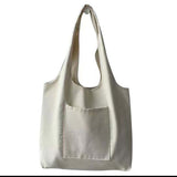 Ciing Fashion Women Canvas Shopping Bag Foldable Supermarket Handbag Aesthetic Personalized Super Mistress Ladies Reusable Eco Bags