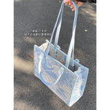 Ciing Lovely Lace Tote Bag Ladies Summer Fashion Large Capacity Shoulder Bag for Women