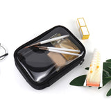 Ciing Waterproof Transparent PVC Cosmetic Bag Women Make Up Case Travel Zipper Makeup Beauty Wash Organizer Toiletry Storage Kit Bags