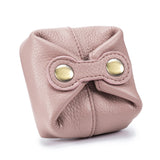 Ciing Real Leather Women Cosmetic Bag Cute Makeup Pouch Travel Small Earphone Keys Box Lipstick Organizer Case Fashion Mini Coin Purse