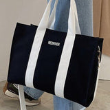 Ciing Large Capacity Ladies Handbag Shoulder Bag Summer Shopping Bags Messenger Bag Crossbody Bags For WomenWomen's Canvas Tote Bag
