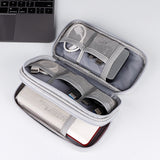 Ciing 1pc Travel Portable Digital Product Storage Bag USB Data Cable Organizer Headset Cable Bag Charging Treasure Box Bag