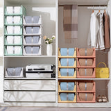 Ciing Stackable Wardrobe Drawer Units Cabinet Organizer Clothes Closet Storage Boxes Shelves Clothing Divider Board Cube Containers