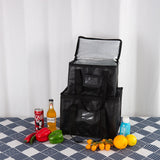 Ciing Waterproof Cooler Bag Picnic Insulated Lunch Box Foldable Ice Pack Portable Food Thermal Bag Drink Carrier Delivery Functional