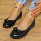 Ciing Round Toe Flats Comfortable Womens Walking Shoes Women Shoes Slip on Shoes Ballet Flats Ladies Shoes