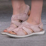 Ciing Sandals Women Hollow Out Summer Comfortable Sport Sandals Open Toe Non-Slip Cut Out Soft Female Sandalias De Mujer Plus Size