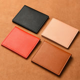 Ciing Ultra-thin Small Bank Card Multi Card Slot Card Holder Wallet Women Men Credit Card Bag Male Card Holder Solid Leather Wallet