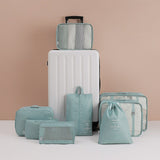 Ciing 8 Piece Travel Storage Bag Waterproof Large Capacity Luggage Clothes Sorting Storage Bag Set