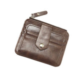 Ciing Men Genuine Leather Slim Wallet Male Small Purse Mini Money Bag Walet Thin Portomonee carteras Man's Wallet Card Holder