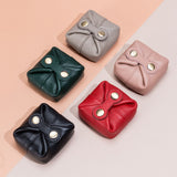 Ciing Real Leather Women Cosmetic Bag Cute Makeup Pouch Travel Small Earphone Keys Box Lipstick Organizer Case Fashion Mini Coin Purse