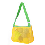 Ciing Beach Toy Mesh Bag Kids Shell Storage Bag Portable Beach Toy Seashell Mesh Pool Bags Sand Toys Swimming Accessories Boys Girls