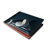 Ciing New arrival Slim Men's Leather Money Clip Wallet With Coin Pocket Bank Card Slots A Metal Clamp Cash Holder Purse For Man