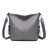 Ciing Summer Style Ladies Shoulder Crossbody Bags for Women Luxury Designer Handbag Soft Leather Waterproof Tote Bag Female